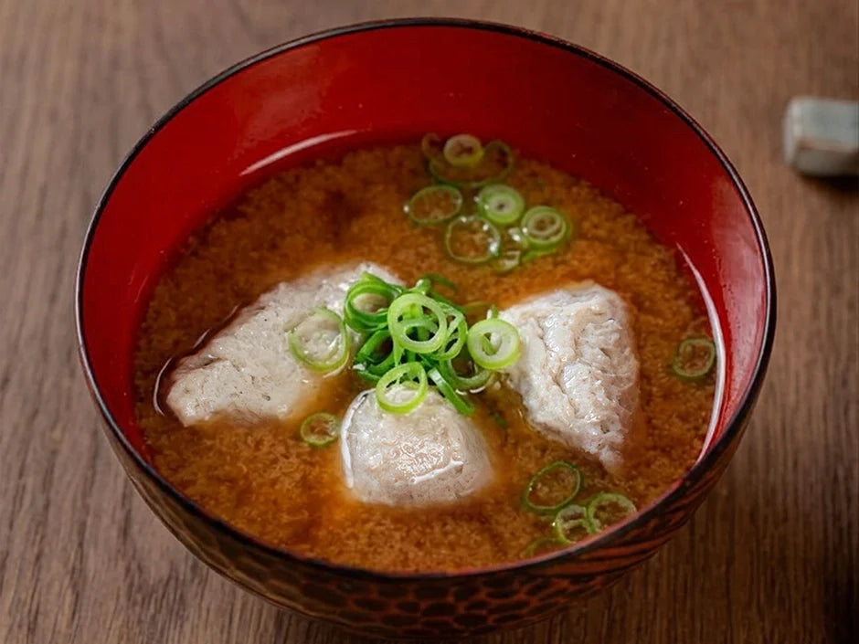 ほっと安らぐ長崎の味「島すりみの麦味噌汁と地魚定食」