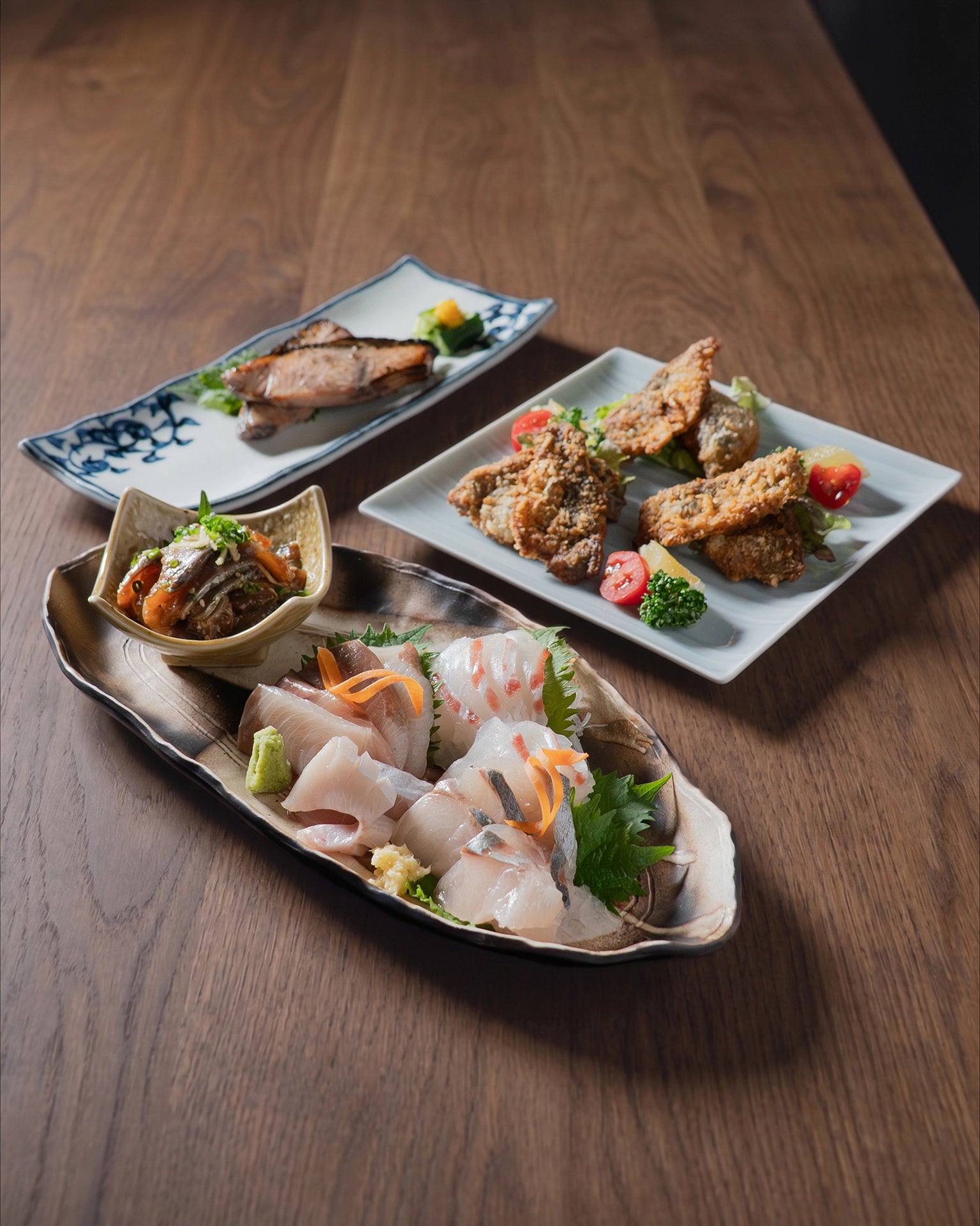 one bite fish ＋ N Selection（お刺身4パック ＋ 厳選加工品2品）